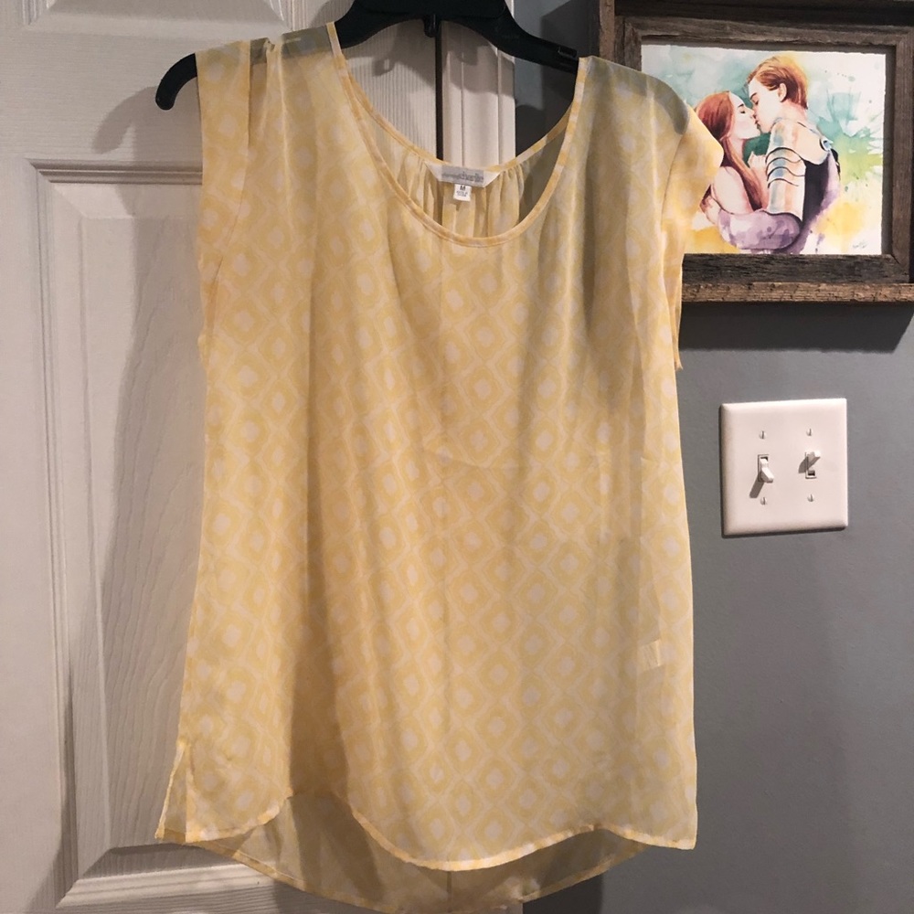Yellow blouse 🥑🥑🥑